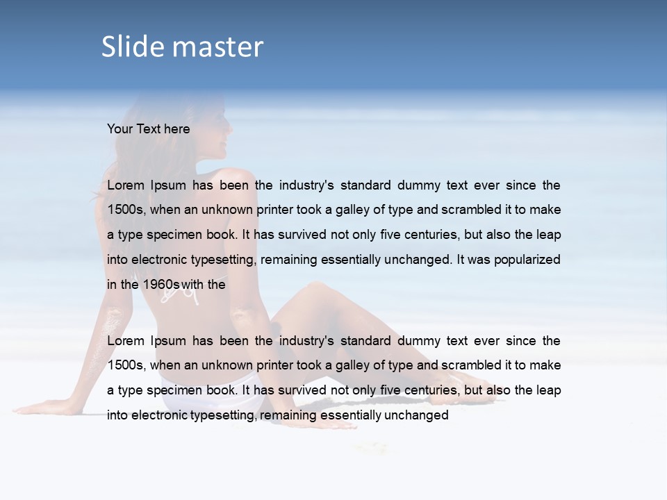Character Itting Li Ten PowerPoint Template