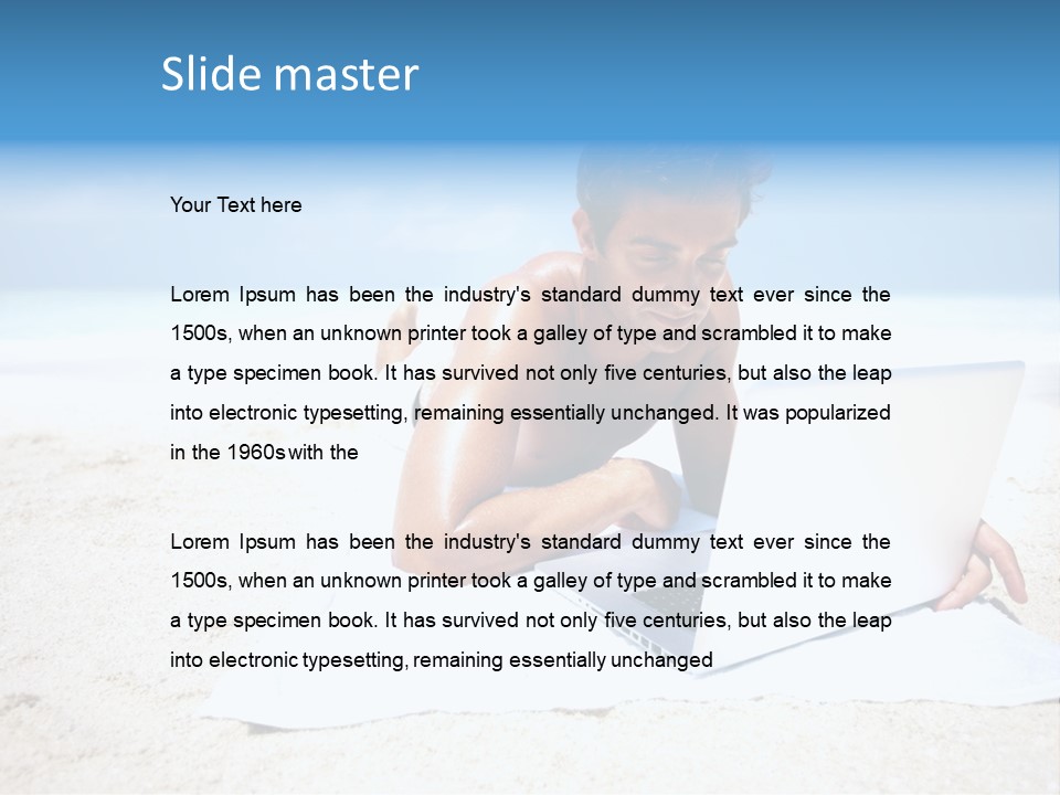 Table Happy Li Ten PowerPoint Template