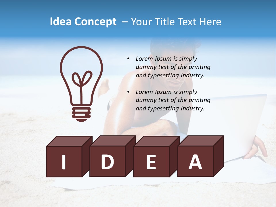 Table Happy Li Ten PowerPoint Template
