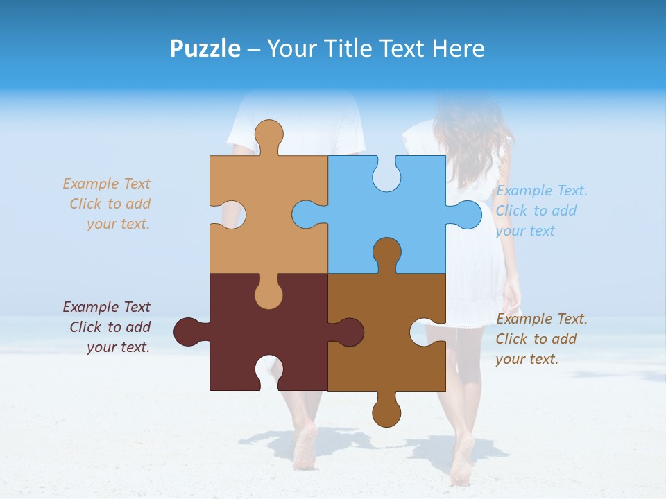 Corporate Table Happy PowerPoint Template