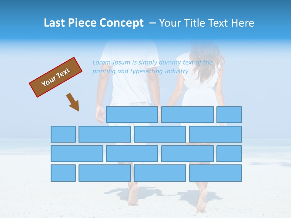 Corporate Table Happy PowerPoint Template