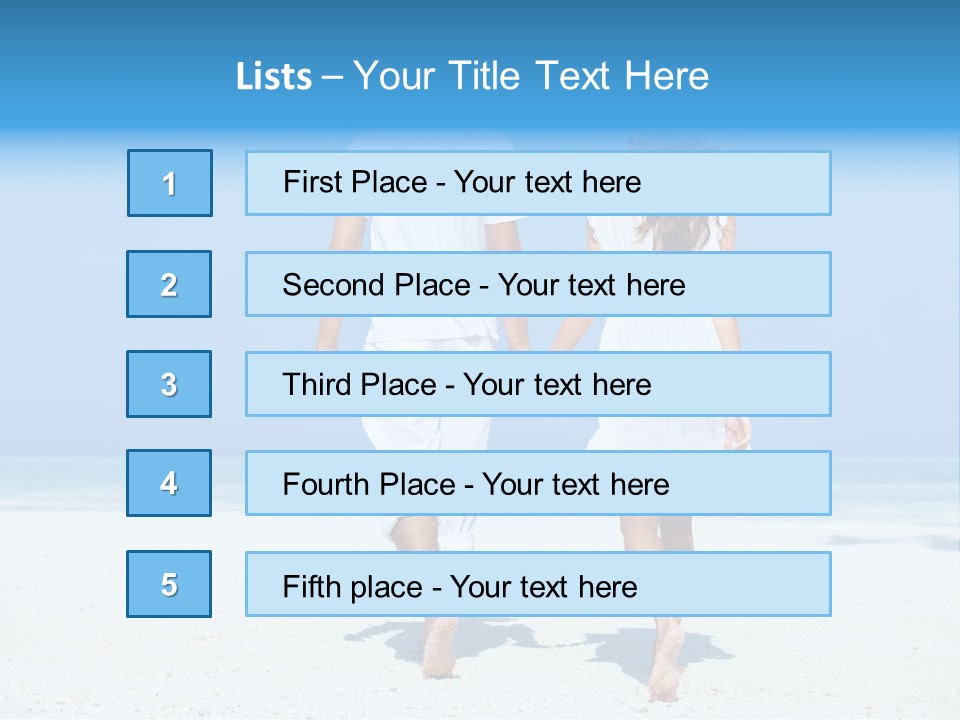 Corporate Table Happy PowerPoint Template