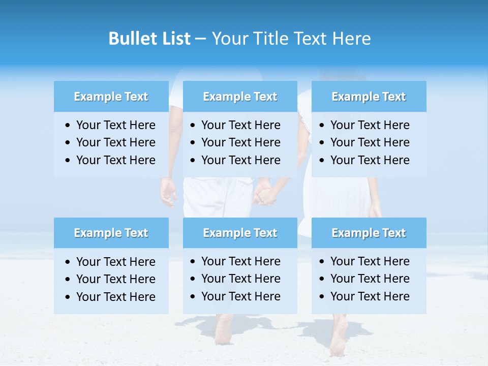 Corporate Table Happy PowerPoint Template