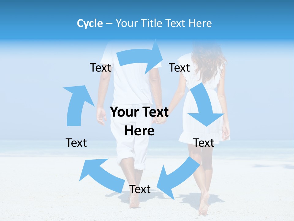 Corporate Table Happy PowerPoint Template