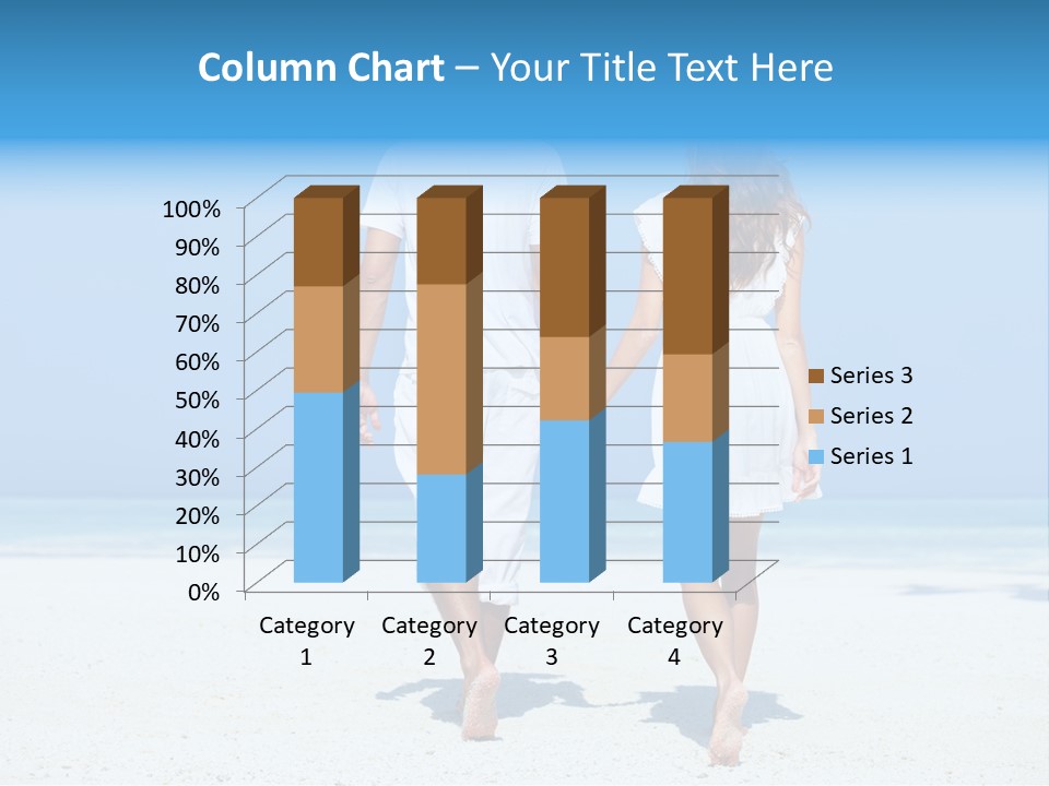 Corporate Table Happy PowerPoint Template