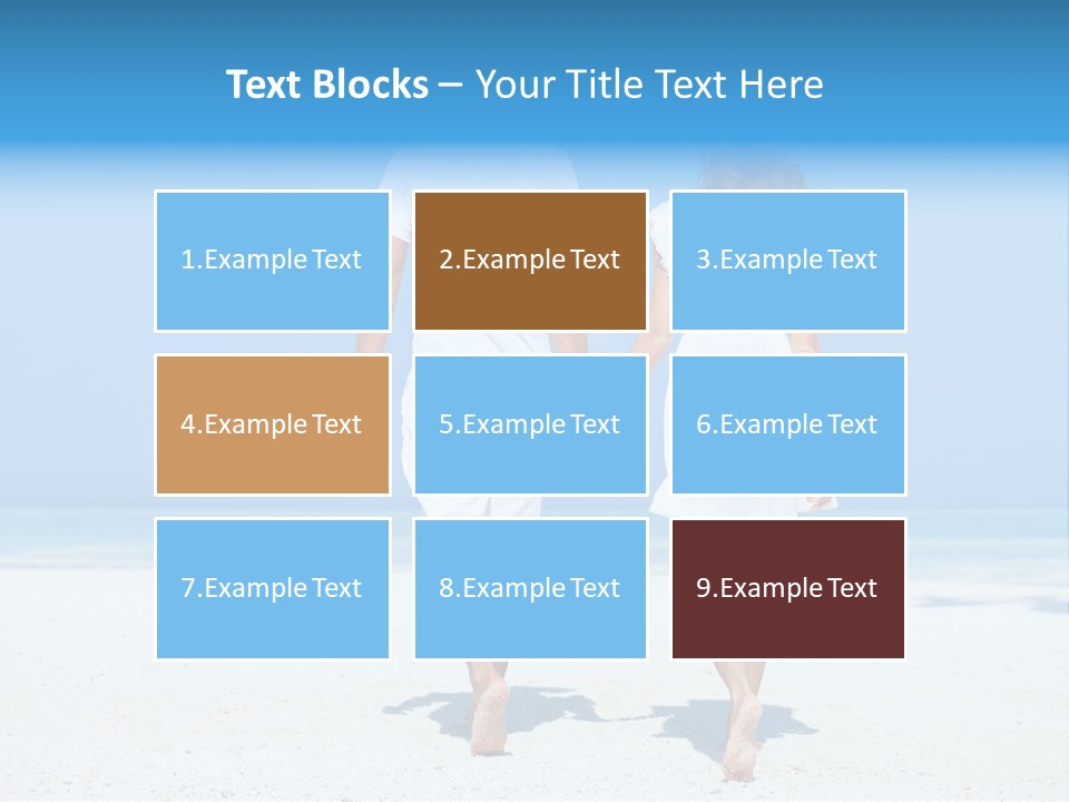 Corporate Table Happy PowerPoint Template