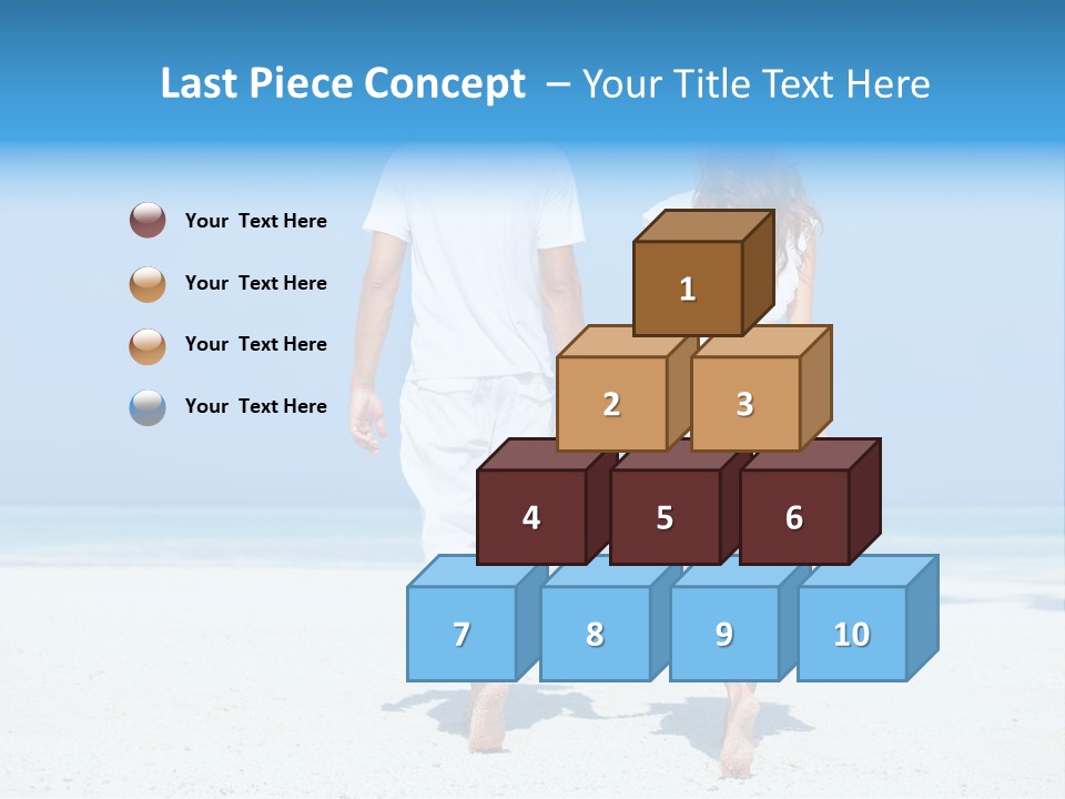 Corporate Table Happy PowerPoint Template