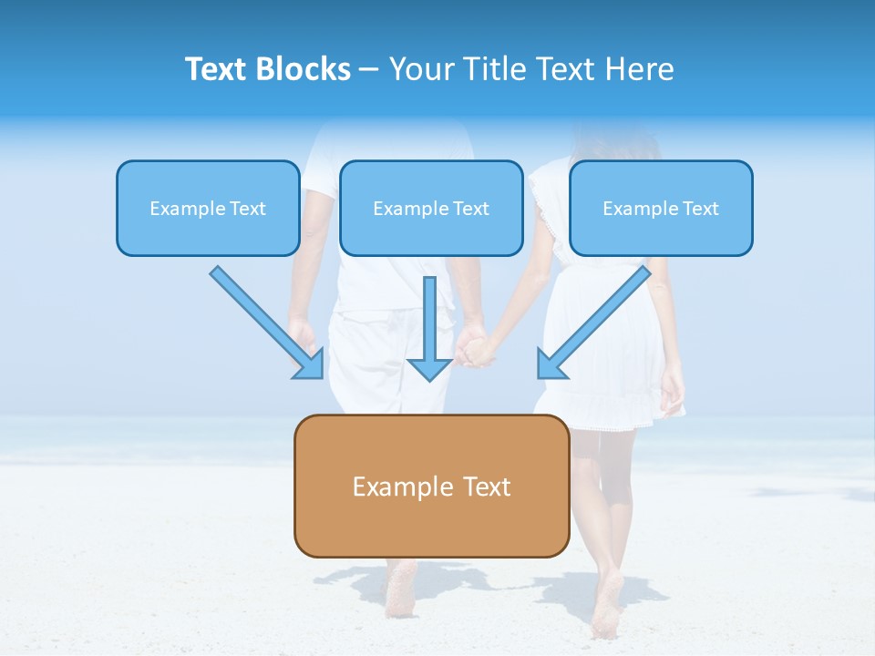 Corporate Table Happy PowerPoint Template