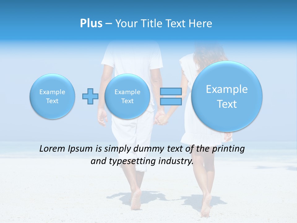 Corporate Table Happy PowerPoint Template