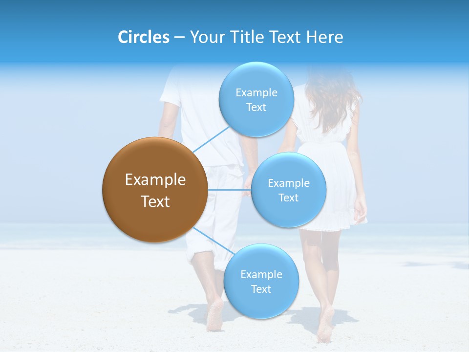 Corporate Table Happy PowerPoint Template