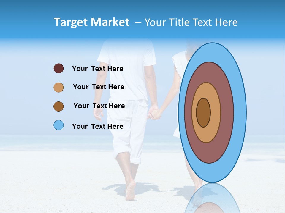 Corporate Table Happy PowerPoint Template