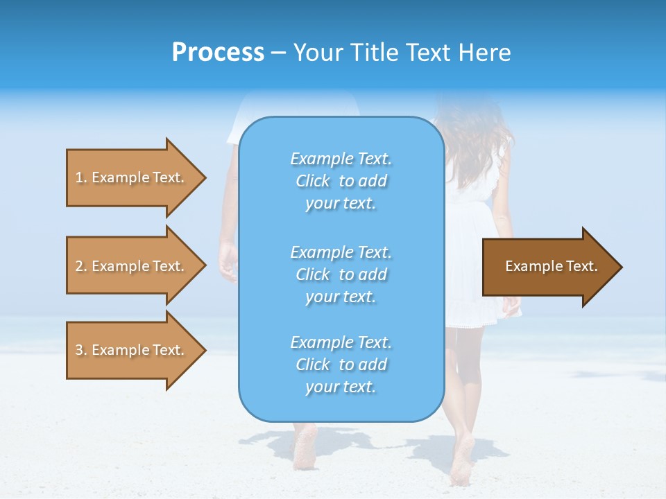 Corporate Table Happy PowerPoint Template