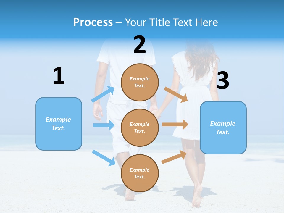 Corporate Table Happy PowerPoint Template
