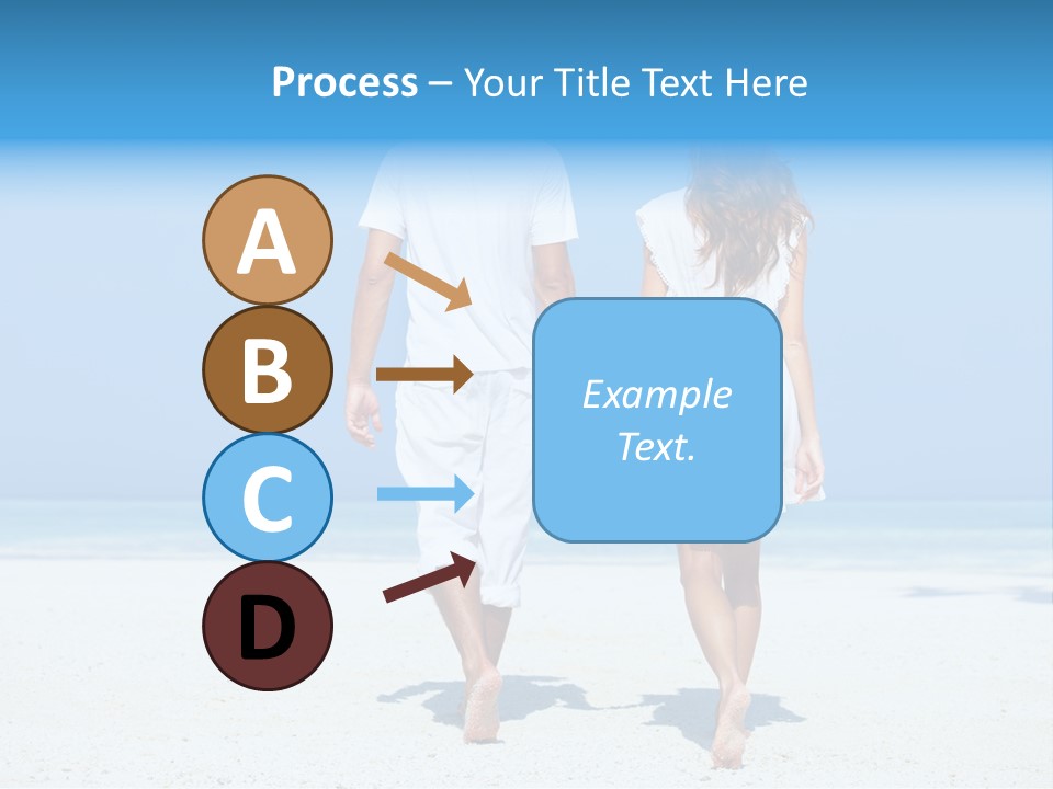 Corporate Table Happy PowerPoint Template