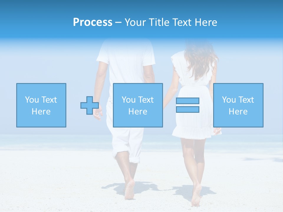Corporate Table Happy PowerPoint Template