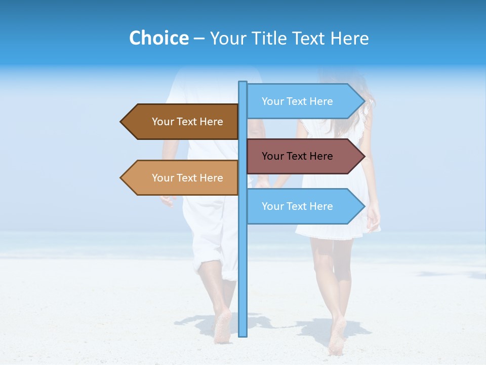 Corporate Table Happy PowerPoint Template