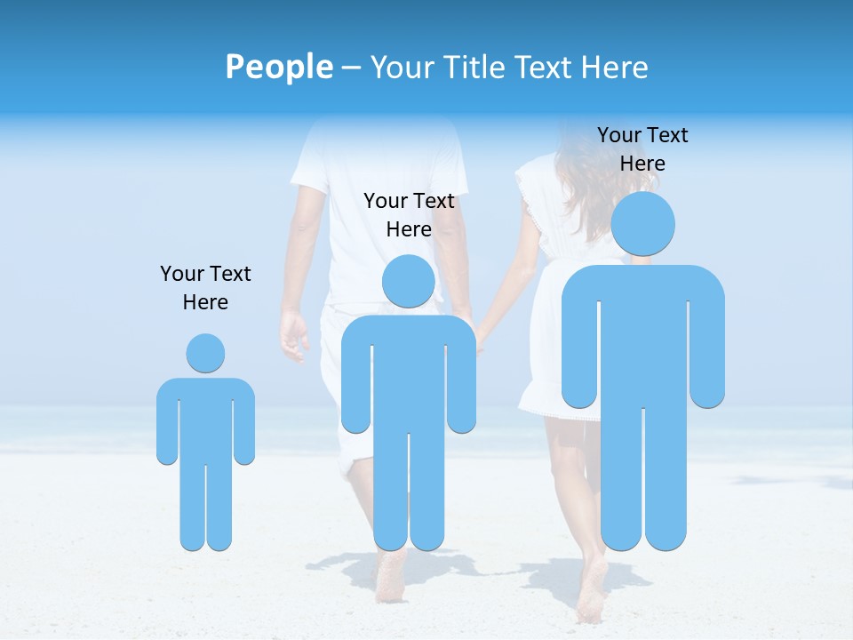 Corporate Table Happy PowerPoint Template