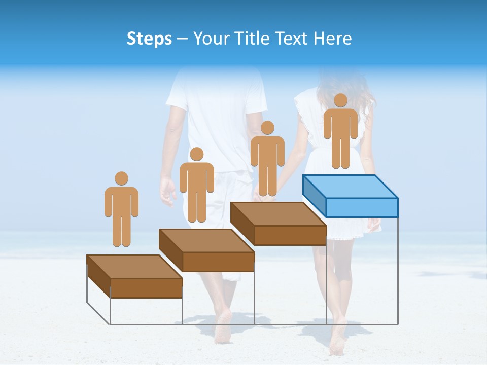 Corporate Table Happy PowerPoint Template