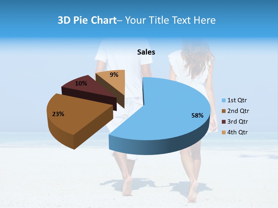 Corporate Table Happy PowerPoint Template