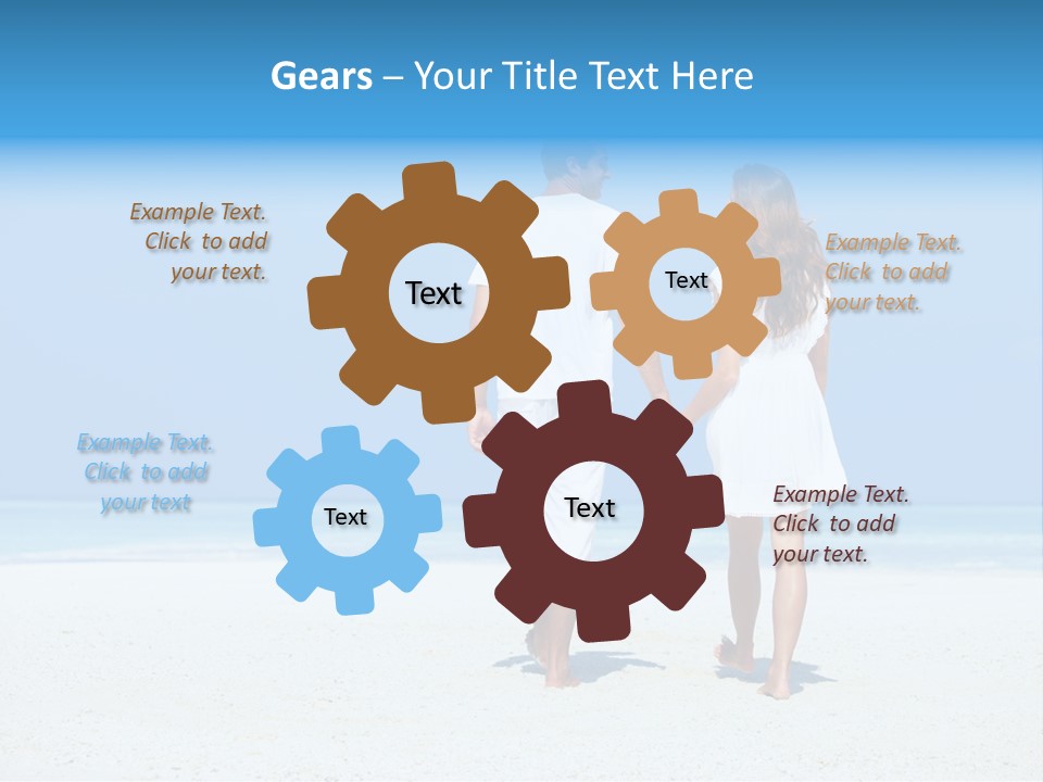 Figure Toon Meeting PowerPoint Template