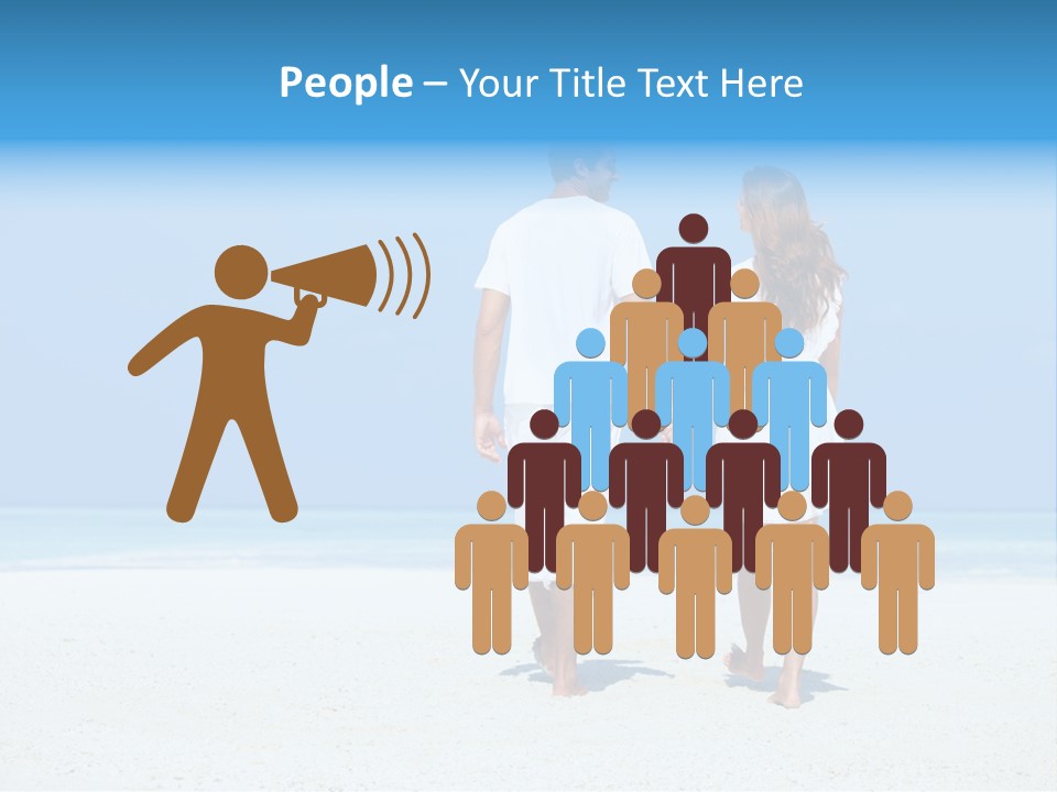 Figure Toon Meeting PowerPoint Template