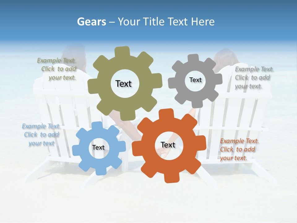 Team Room Together PowerPoint Template