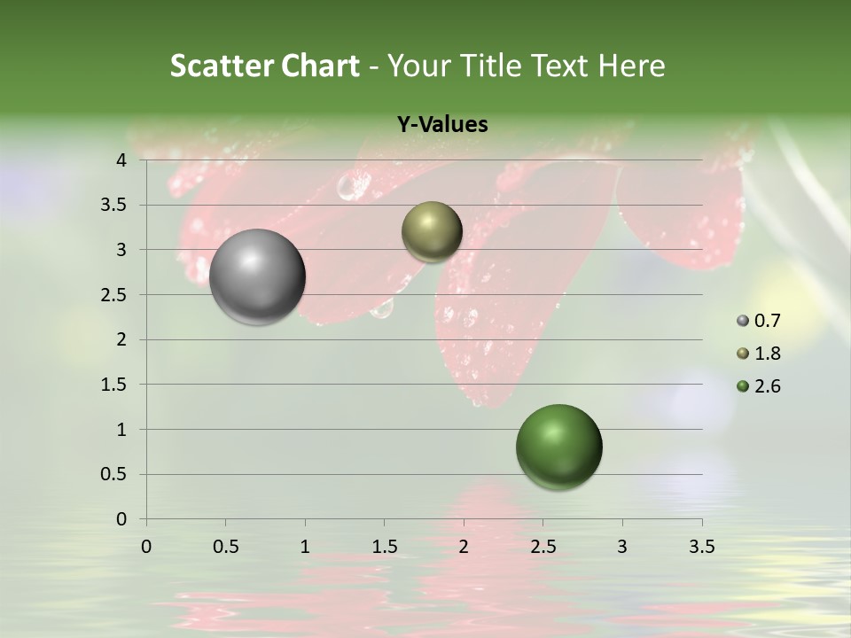 Fresh Red Bouquet PowerPoint Template