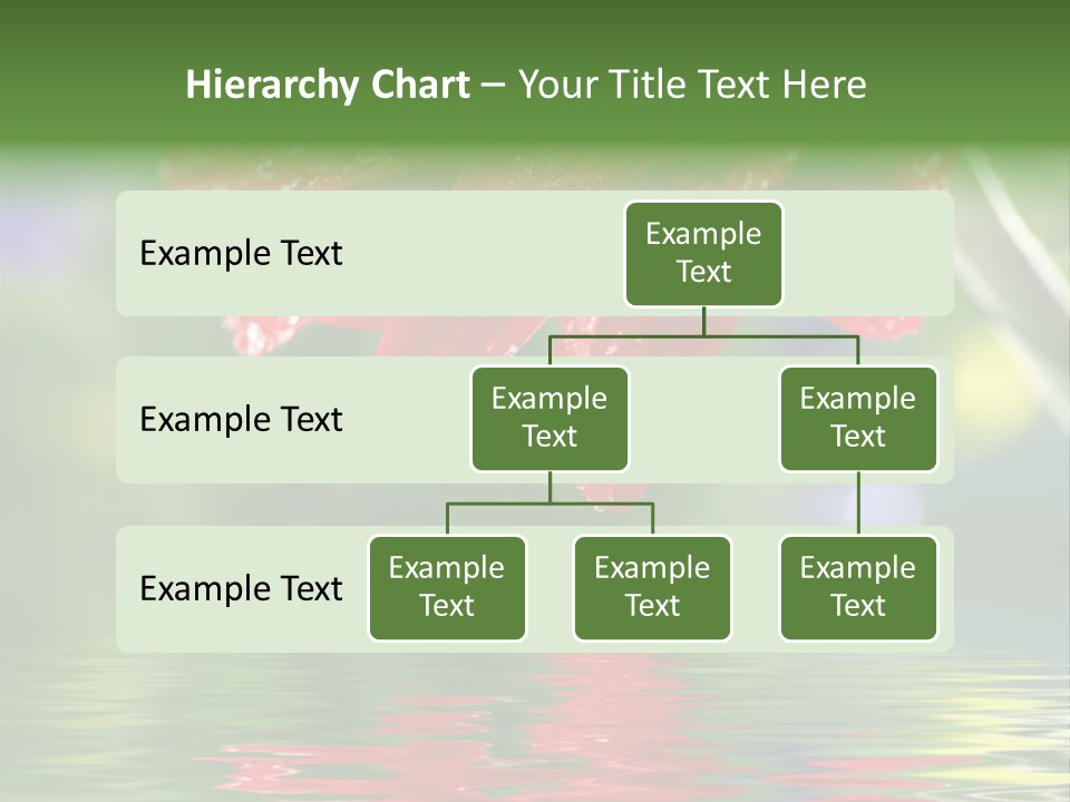 Fresh Red Bouquet PowerPoint Template