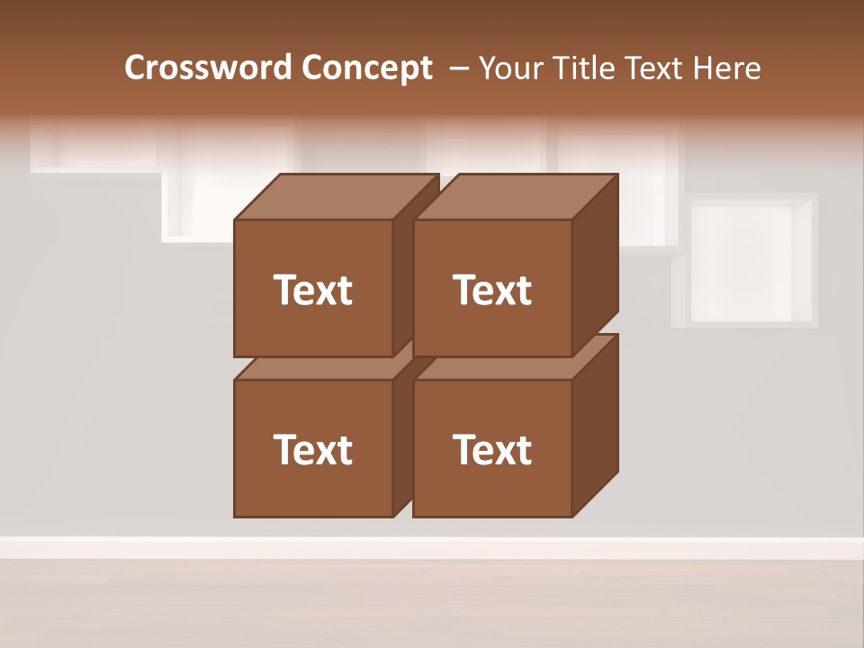 Clear Blank Installation PowerPoint Template