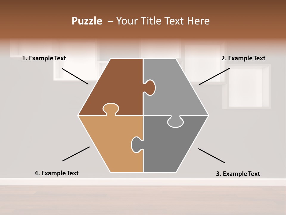Clear Blank Installation PowerPoint Template