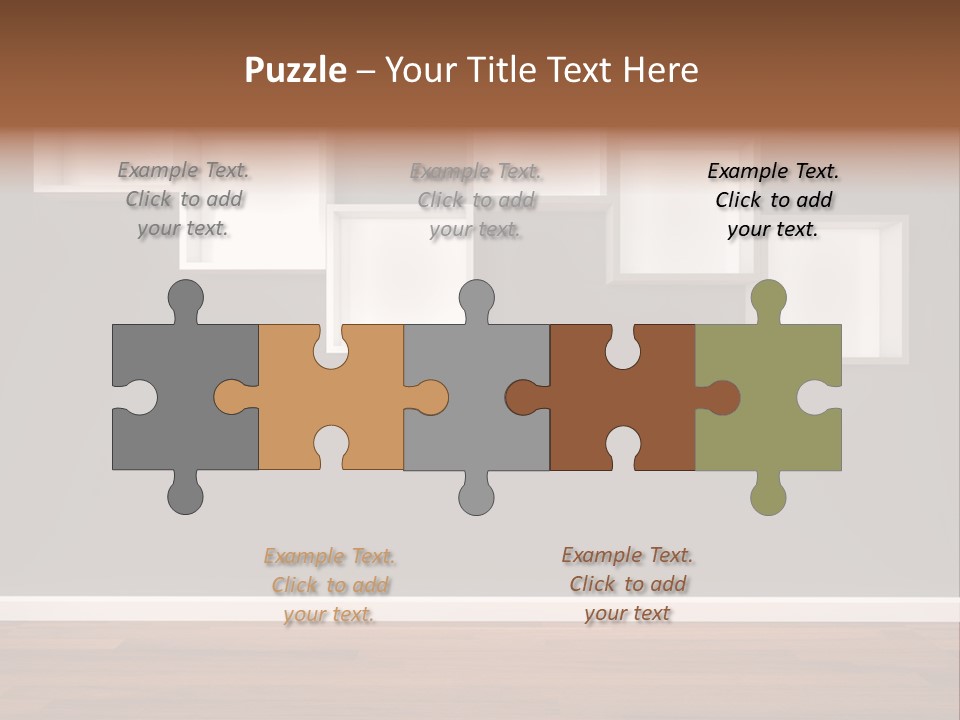 Clear Blank Installation PowerPoint Template