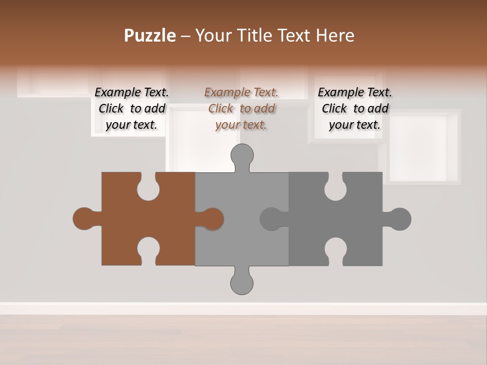 Clear Blank Installation PowerPoint Template