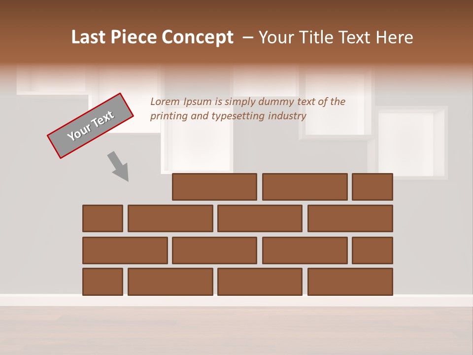 Clear Blank Installation PowerPoint Template