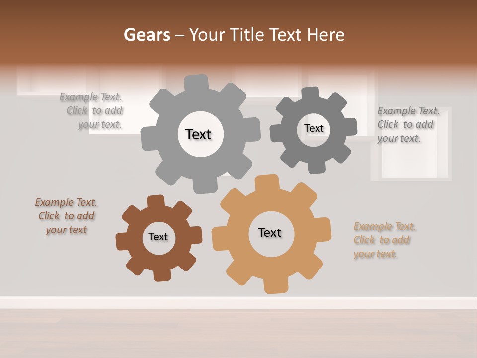 Clear Blank Installation PowerPoint Template