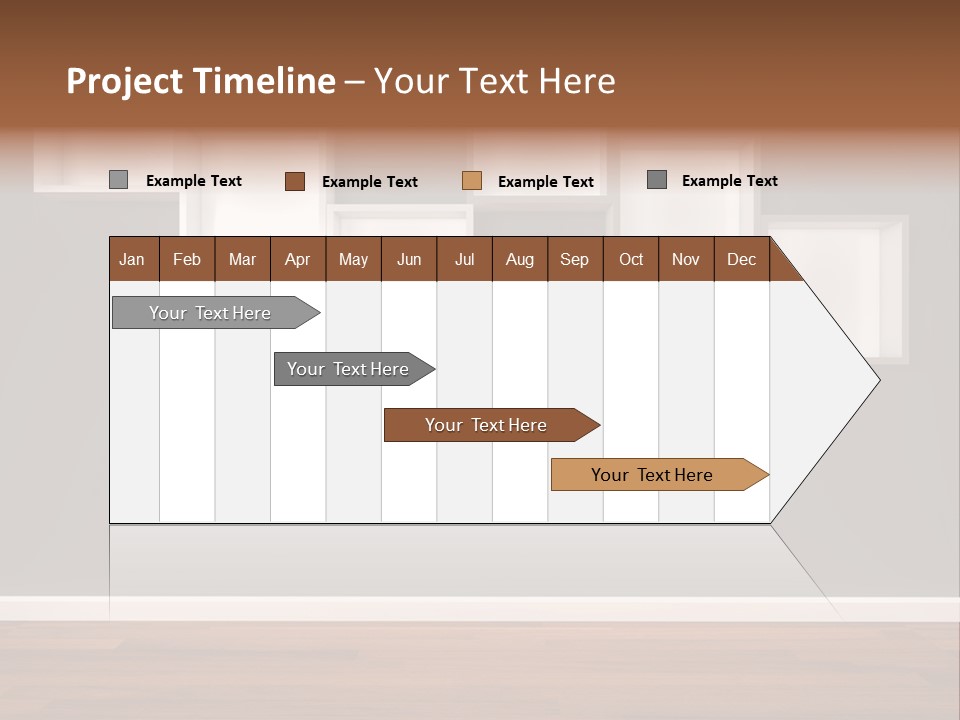 Clear Blank Installation PowerPoint Template
