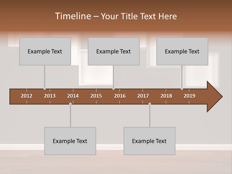 Clear Blank Installation PowerPoint Template