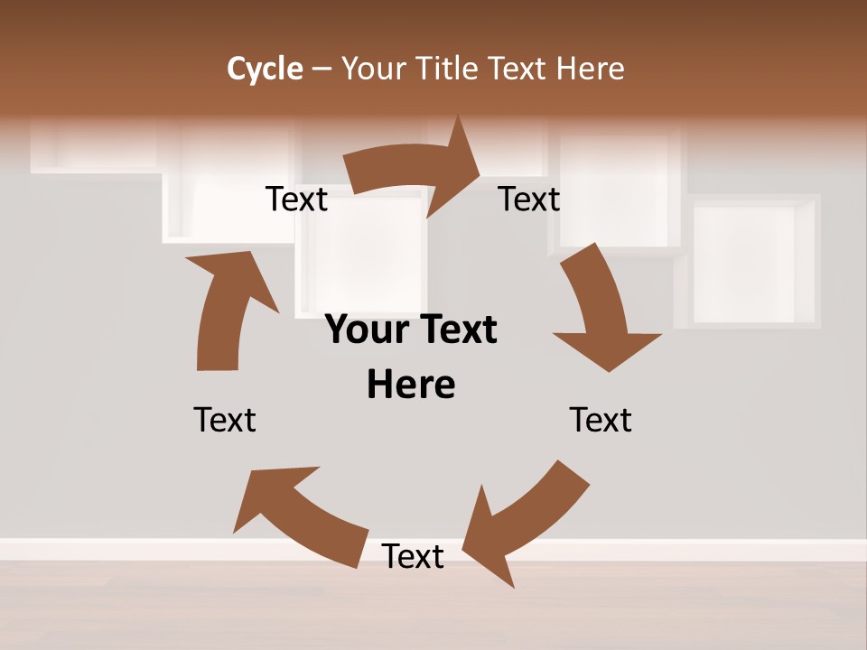 Clear Blank Installation PowerPoint Template