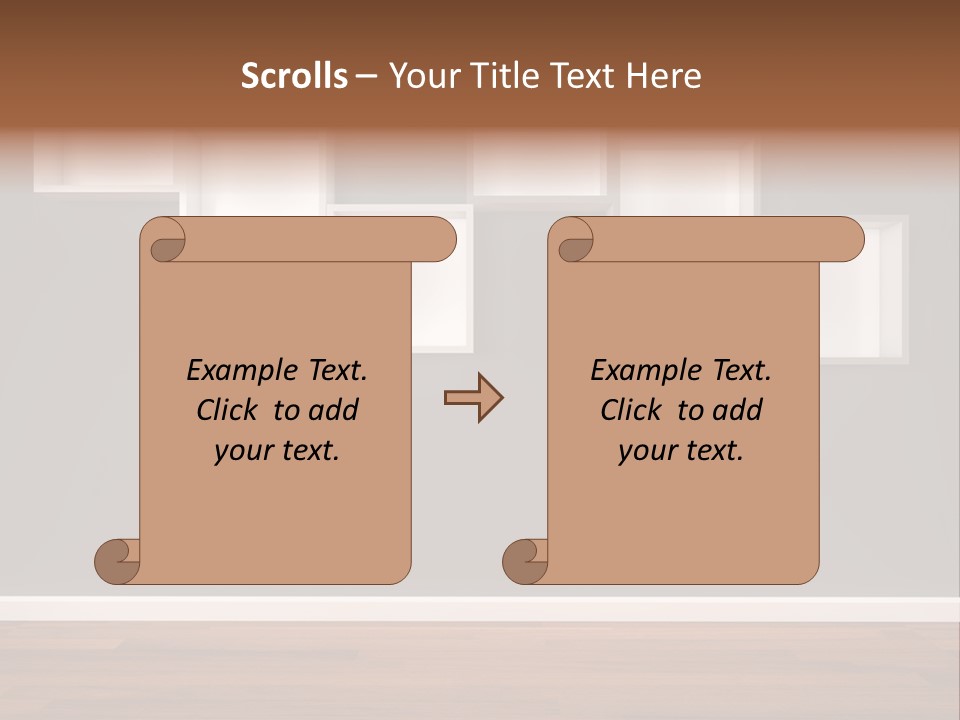 Clear Blank Installation PowerPoint Template