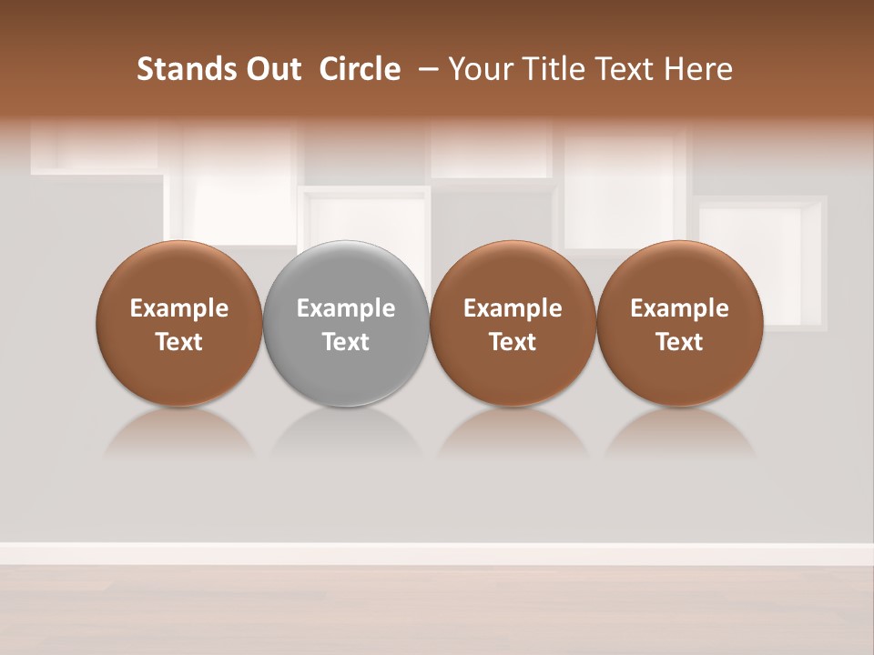 Clear Blank Installation PowerPoint Template