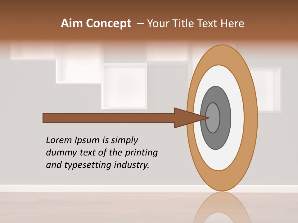 Clear Blank Installation PowerPoint Template