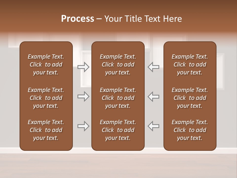 Clear Blank Installation PowerPoint Template