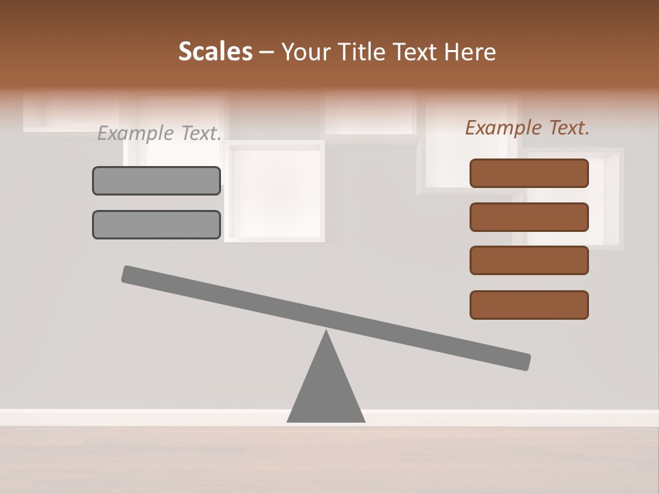 Clear Blank Installation PowerPoint Template