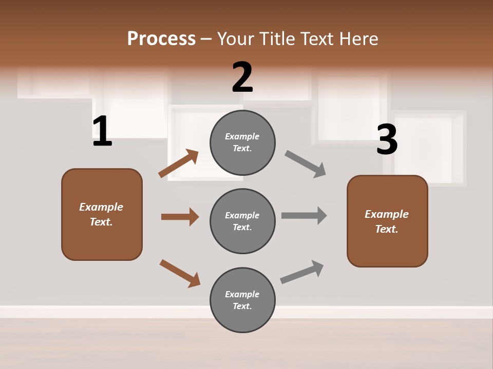 Clear Blank Installation PowerPoint Template