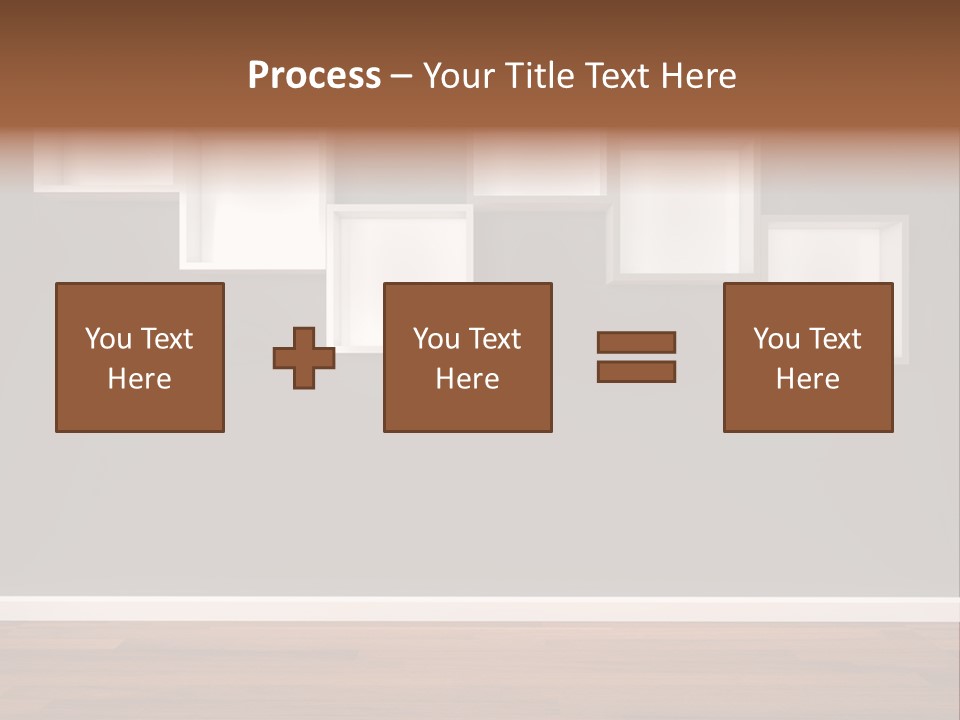 Clear Blank Installation PowerPoint Template