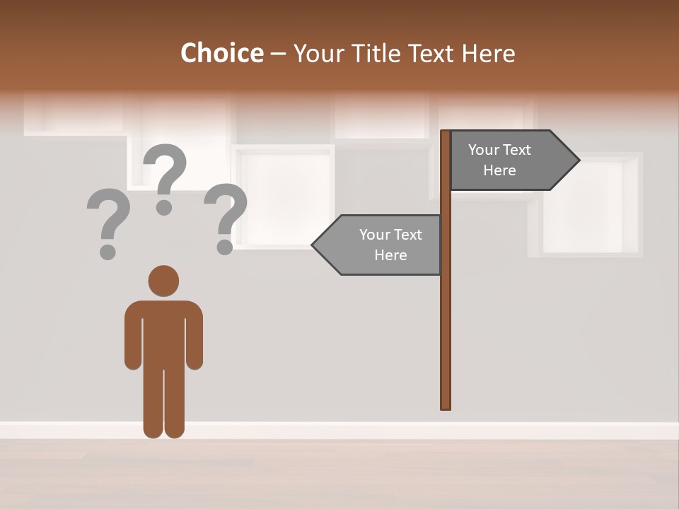 Clear Blank Installation PowerPoint Template