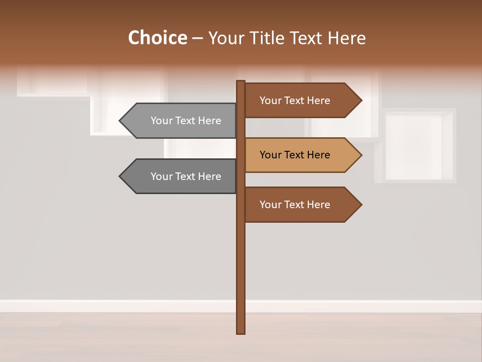 Clear Blank Installation PowerPoint Template