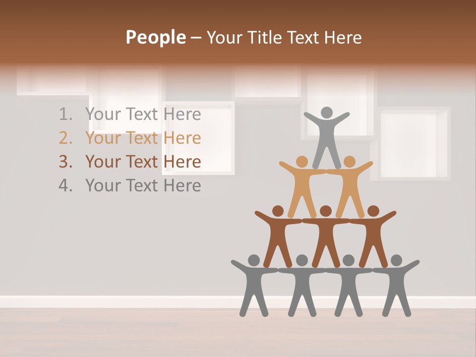 Clear Blank Installation PowerPoint Template