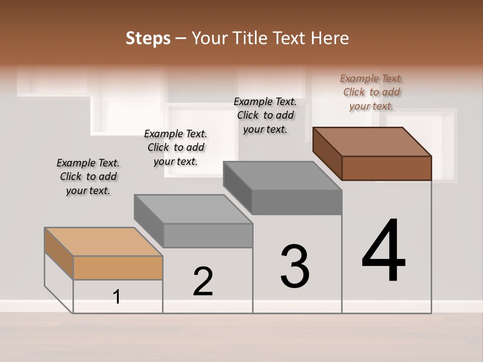 Clear Blank Installation PowerPoint Template
