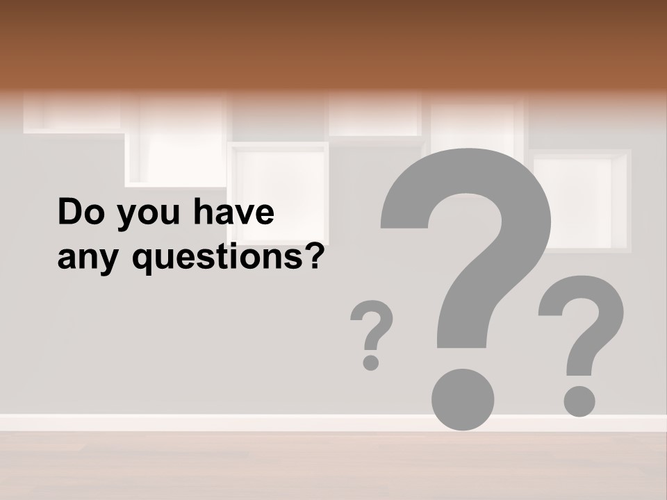 Clear Blank Installation PowerPoint Template