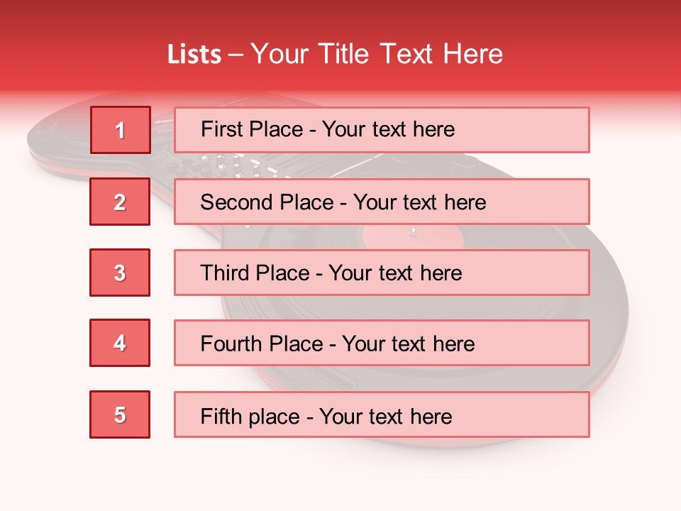 Sound Sheet Producer PowerPoint Template
